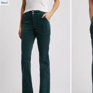 Wit & Wisdom Madison 'Ab'Solution High Waist Bootcut Corduroy Pants